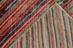 Vintage Zeki Müren Rug with Polychromatic Stripes, by Rug | Area Rug in Rugs by Rug and Kilim