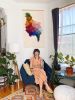 DAYDREAM woven wall hanging | Tapestry in Wall Hangings by Nova Mercury Design. Item made of cotton & fiber