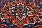 Vintage Red Floral 10X12 Bakhtiari Persian Rug | Area Rug in Rugs by Magic Rugs. Item made of cotton