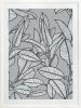 Rubbery Leaf Design - 1 & 2 - Grey - Framed Art | Prints by Patricia Braune. Item composed of canvas & paper