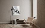Black and Silver threads Abstract | Oil And Acrylic Painting in Paintings by Jan Sullivan Fowler | B. David Levine in Los Angeles. Item composed of paper & synthetic