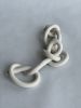 Chain Knot Series | Sculptures by Purely Porcelain. Item made of ceramic works with minimalism & mid century modern style