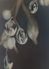 Private Collection:  Macro Raindrops, 3 | Oil And Acrylic Painting in Paintings by MELISSA RENEE fieryfordeepblue  Art & Design. Item composed of wood & canvas compatible with contemporary and eclectic & maximalism style