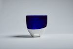Geta pot - Porcelain biscuit and cobalt glaze | Planter in Vases & Vessels by Clémence Birot. Item composed of ceramic in minimalism or contemporary style