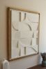 No. 102 Japandi Plaster Wall Relief - Scandinavian Decor | Wall Sculpture in Wall Hangings by Joseph A