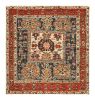 Rug & Kilim’s Caucasian Square Rug with Geometric Patterns | Area Rug in Rugs by Rug and Kilim