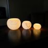 Handcrafted Natural Alabaster Marble Tealight Holder – Sculp | Candle Holder in Decorative Objects by Ashfaq Siddique. Item made of marble works with contemporary & art deco style