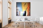 Laguna Beach Canyon 34 | Oil And Acrylic Painting in Paintings by Dutch Montana Art | Hugo Rivera Gallery in Laguna Beach. Item made of canvas