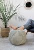 Pouf | Pillows by Chasha Home. Item made of cotton