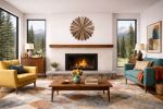 Starburst Natural #3, wood wall art 32" Dia | Wall Sculpture in Wall Hangings by Craig Forget. Item made of oak wood