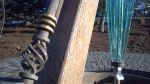 "Pendulum" | Sculptures by Brian Schader. Item made of copper with glass