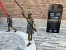 May Pole Dance | Public Sculptures by Sutton Betti | McPherson Community Building in McPherson