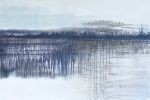 Off the Grid | Oil And Acrylic Painting in Paintings by Marion Wood. Item composed of canvas & synthetic