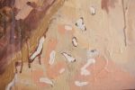 Light Fading in the Branches | Oil And Acrylic Painting in Paintings by PUGMATIK. Item composed of canvas in boho or contemporary style