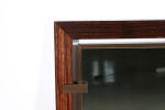 Bronze and Macassar Ebony Wall Mirror by Costantini, Marco | Decorative Objects by Costantini Design. Item composed of glass
