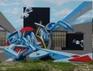 Mass District Wall | Murals by SMOG ONE | MASS District in Fort Lauderdale