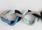 Rope Sculpture, Wall Hanging, Knot Wall Art, Gallery Wall | Wall Sculpture in Wall Hangings by Freefille. Item made of cotton works with mid century modern & coastal style