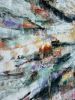 In Due Course | Collage in Paintings by Adam Collier Noel. Item composed of canvas & paper compatible with contemporary style