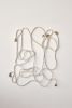 Metamorphosis #1 | Wall Sculpture in Wall Hangings by Versh Gallery. Item made of cotton works with minimalism & japandi style