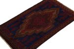 Rug & Kilim's Baluch Tribal Rug in Blue with Red & Brown | Area Rug in Rugs by Rug and Kilimarea