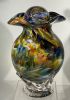 Glass Cremation Urn | Vases & Vessels by White Elk's Visions in Glass - Glass Artisan, Marty White Elk Holmes & COO, Jo Pierce