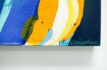 Jellyfish Head | Oil And Acrylic Painting in Paintings by Claire Desjardins. Item composed of canvas & synthetic