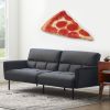 Dan Bina New York Pizza Slice Painting | Oil And Acrylic Painting in Paintings by Dan Bina. Item composed of canvas and synthetic