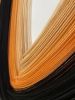 Maree Orange-Modern wall art | Tapestry in Wall Hangings by Olivia Fiber Art. Item made of wood with wool works with minimalism & mid century modern style