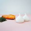 KISSES - Salt + Pepper | Holder in Tableware by Maia Ming Designs. Item composed of ceramic