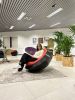 UFO Rocking Chair | Chairs by Mavimatt. Item composed of leather and synthetic