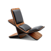 CRUZ Armchair | Accent Chair in Chairs by PAULO ANTUNES FURNITURE. Item composed of wood & leather