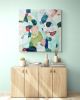 The kiss | Oil And Acrylic Painting in Paintings by Cristina Dalla Valentina. Item made of canvas works with contemporary style