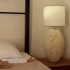 Handcrafted ceramic lamp base : Fragments | Table Lamp in Lamps by Ingrid Vermulst by Studio Wild Orange. Item composed of stoneware compatible with boho and contemporary style