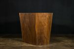 Contemporary Clariss Geometric Table by Costantini | Side Table in Tables by Costantini Design. Item composed of walnut