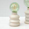 Zig Zag Ceramic Table Lamp | Lamps by niho Ceramics. Item composed of ceramic and glass in minimalism or contemporary style