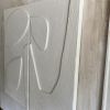 ‘Soleil’ by Greyya Jay | Wall Sculpture in Wall Hangings by Greyya Jay. Item composed of wood and cement in minimalism or contemporary style