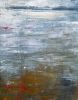 Lakeshore | Oil And Acrylic Painting in Paintings by Ana Carolina Mönnaco. Item made of paper works with contemporary & coastal style