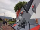 Bogota Graffiti & Friends | Street Murals by LAMKAT. Item composed of synthetic