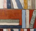 Cadence des livres | Oil And Acrylic Painting in Paintings by Sophie DUMONT.. Item composed of canvas in minimalism or contemporary style
