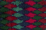 Vintage Azilal Moroccan Runner Rug, with Diamond Patterns | Area Rug in Rugs by Rug and Kilim
