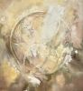 Dream: Celestial | Mixed Media by Elizabeth Bryan Studio. Item made of canvas