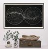 Double Constellation Milky Way Print | Prints by Capricorn Press. Item composed of paper in boho or contemporary style