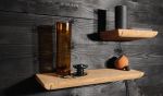 Mortaise Cork wall shelf | Shelving in Storage by Clémence Birot. Item made of wood with steel works with minimalism & contemporary style