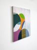 Forms Softening Layers 2 | Paintings by Rebekah Andrade. Item composed of canvas and synthetic in minimalism or contemporary style