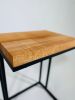 Figured Maple Cantilever Side Tables | Tables by Live Edge Lust. Item composed of wood