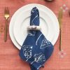 Lana Indigo Napkins | Linens & Bedding by ichcha. Item composed of cotton compatible with boho and art deco style