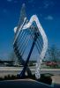 Windharp | Public Sculptures by David Griggs. Item composed of steel