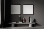 "Elara" Flower vase in White Carrara and red marble | Vases & Vessels by Carcino Design. Item composed of marble in minimalism or contemporary style
