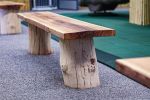 Live Edge Benches | Benches & Ottomans by Howard Family Designs | Paradox Church in Warren. Item made of wood
