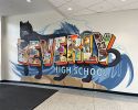 High School Mural | Murals by Amanda Beard Garcia | Beverly High School in Beverly. Item in contemporary or eclectic & maximalism style